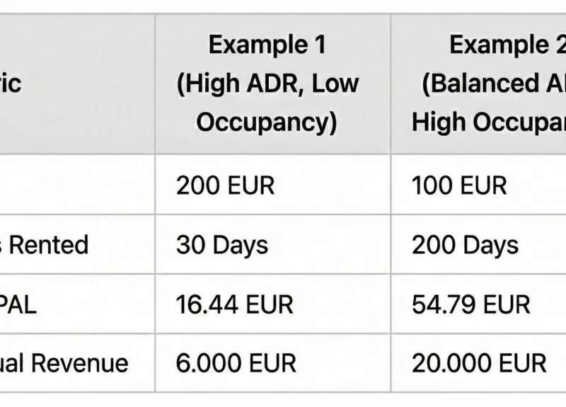 Related to average daily rate(adr) vs. revpal: which is more important in dynamic pricing?